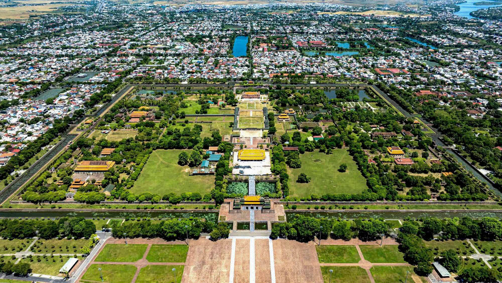 Capture the royal grandeur of The Citadel Hue